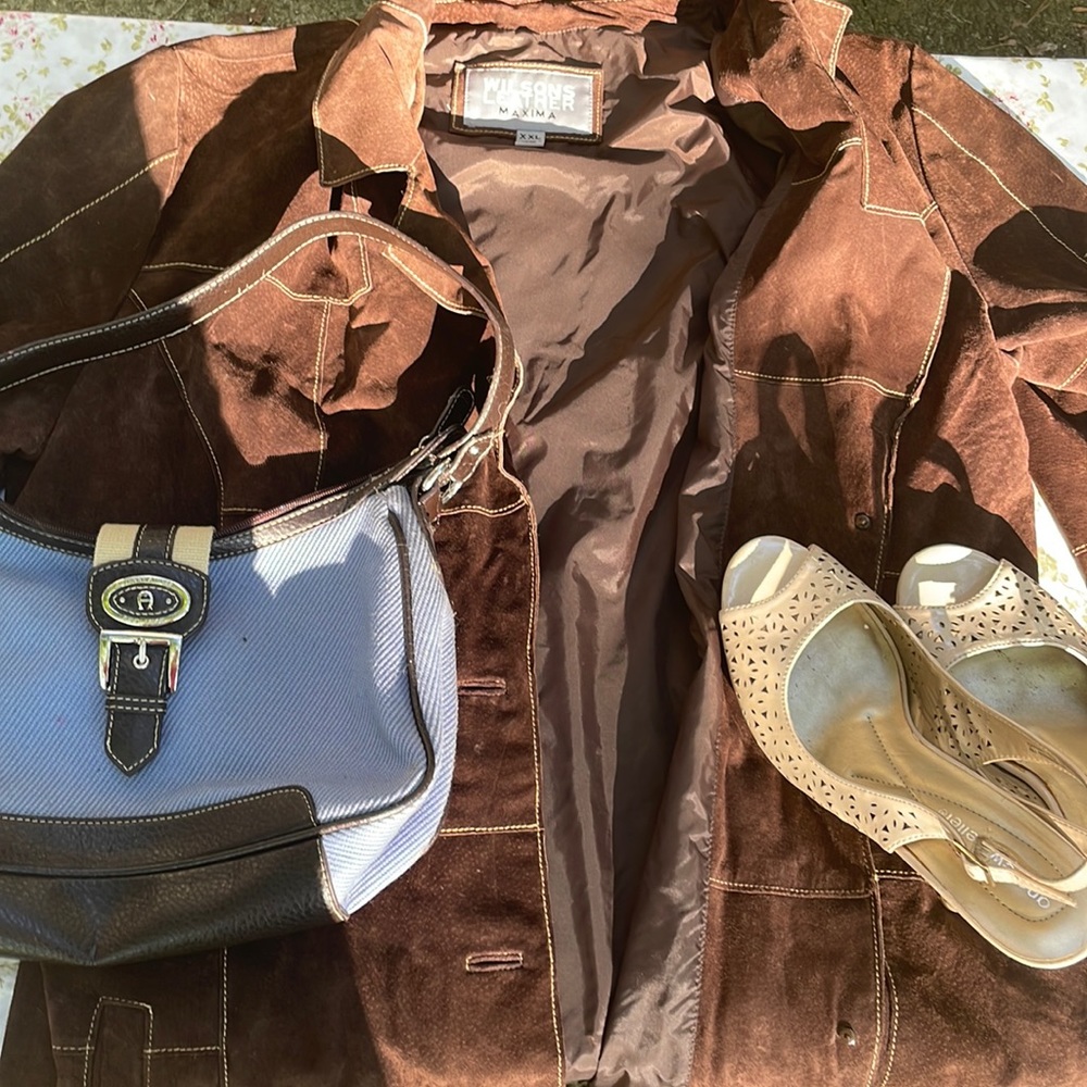 Wilson’s Leather Maxima Plus Sized Coat
